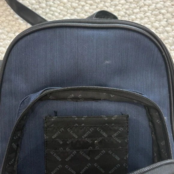Vintage Roots Mini Blue BackPack - Picture 8 of 12
